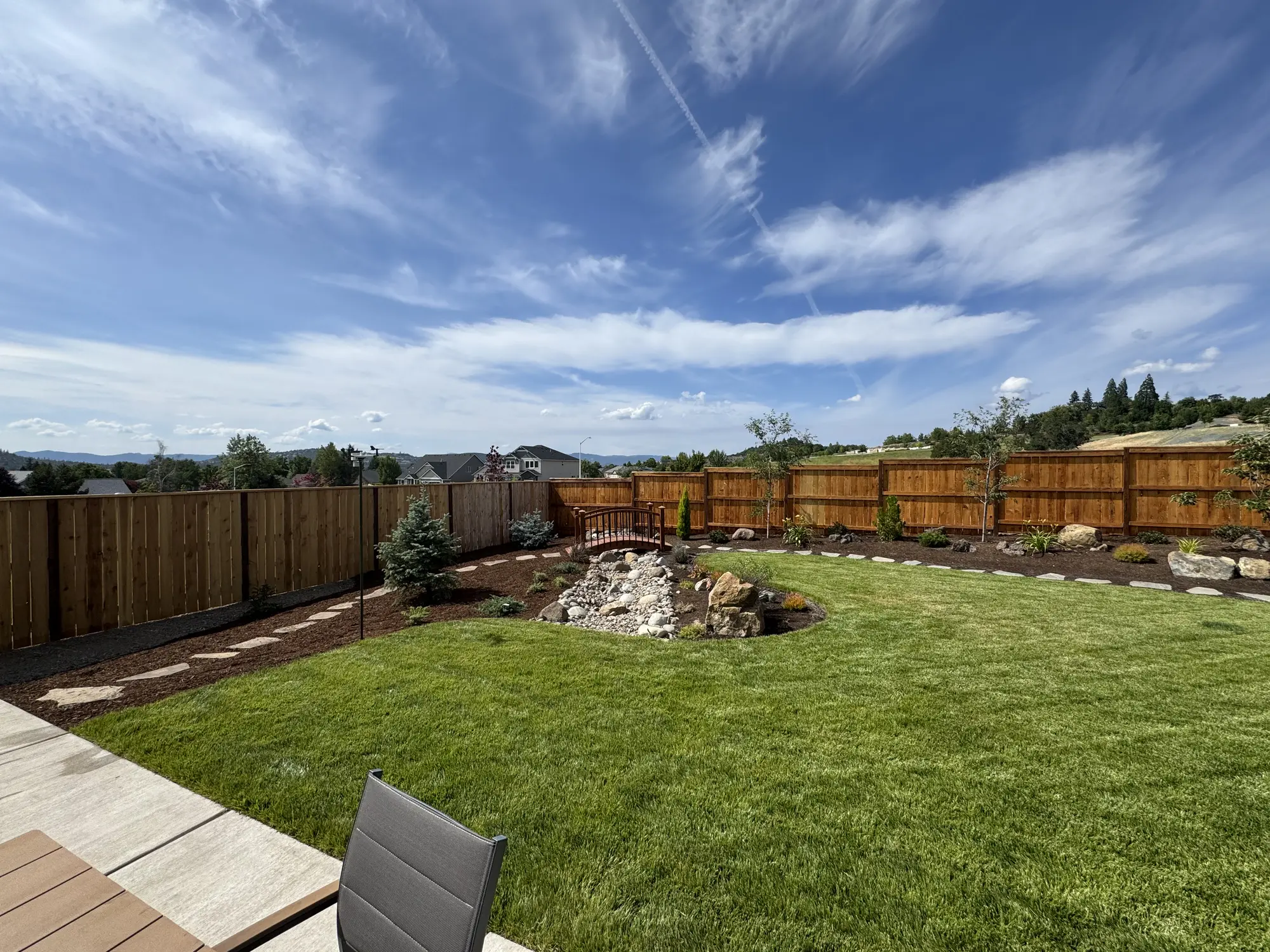 Completed Southern Oregon landscape by Element Landscape & Irrigation Completed Southern Oregon landscape by Element Landscape & Irrigation