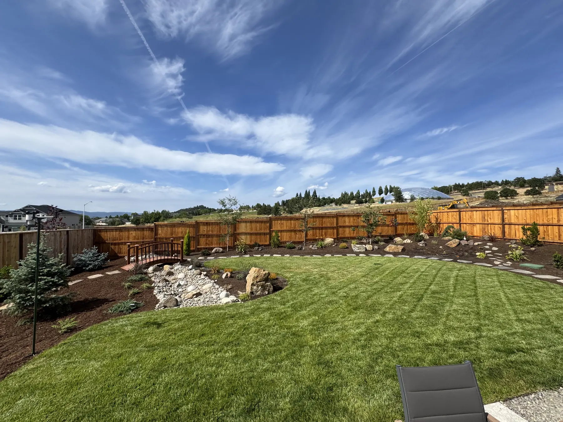 Element Landscape project in Southern Oregon