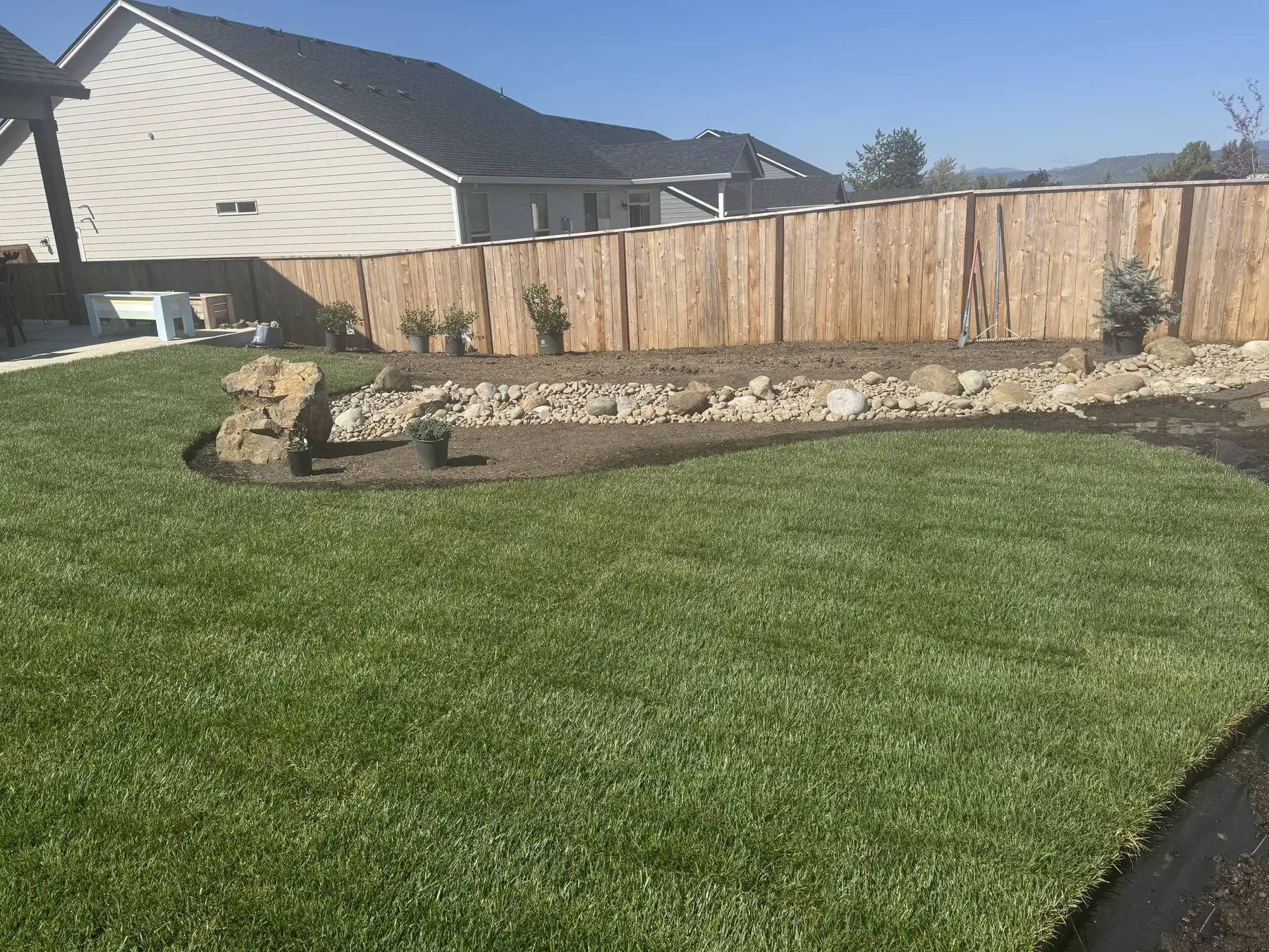 Element Landscape project in Southern Oregon